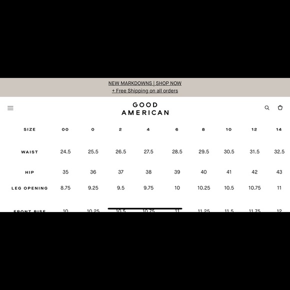 Good American Good Curve Skinny Deco Yoke Jeans - Picture 14 of 16